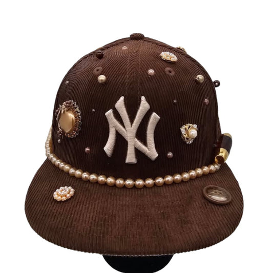 New York Yankees MLB Corduroy 7 1/2 Fitted
